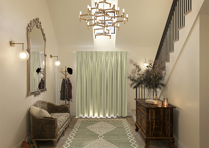 Opulent Scallop, Pistachio - Made To Measure Curtains - Image 15